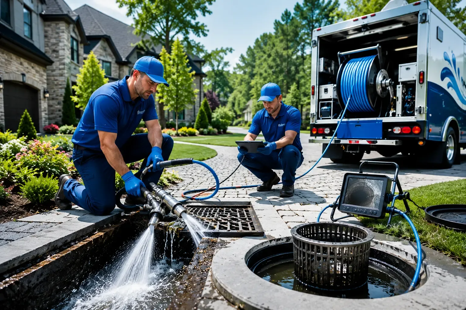 Local outdoor drain cleaning professionals in Mathias, WV